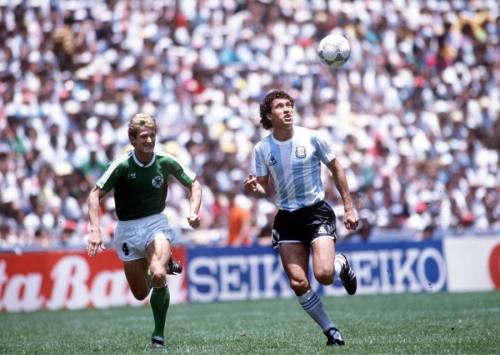 Ο Χόρχε Βαλδάνο στον τελικό του 1986 (Αργεντινή-Γερμανία 3-2) [φωτογραφία: AFA - Selección Argentina]